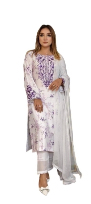 Picture of Exclusive 3pcs set. ( Salwar, Kameez and urna )