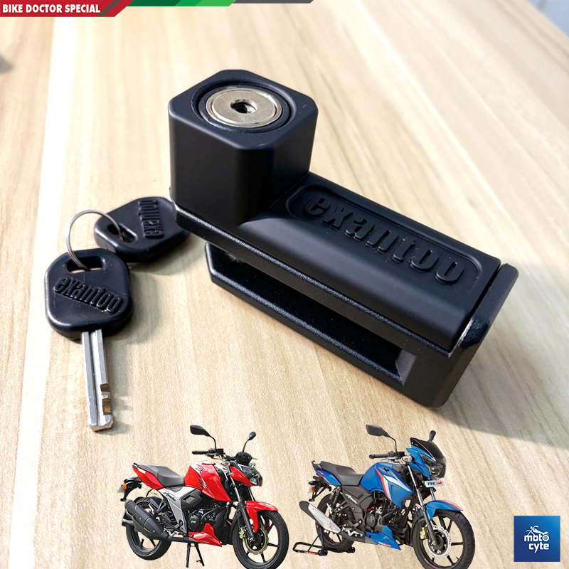BAN Exantoo BAN2 Hi-Tech Disc Lock for Motorcycle – 10 mm Disc Lock Anti-Saw & Anti-Knock 1 Piece Random Color Selection Bike Doctoronline shop bangladeshothoba.com
