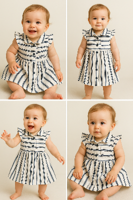 Picture of Kid's Stylish Fashionable Frock