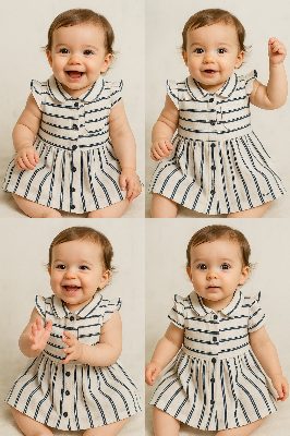 Picture of Kid's Stylish Fashionable Frock