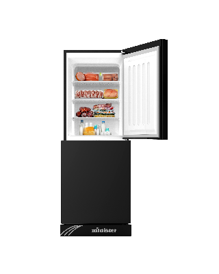 Picture of MINISTER 310 Liter Frost Type Top Mount Refrigerator EL Black (M-310)