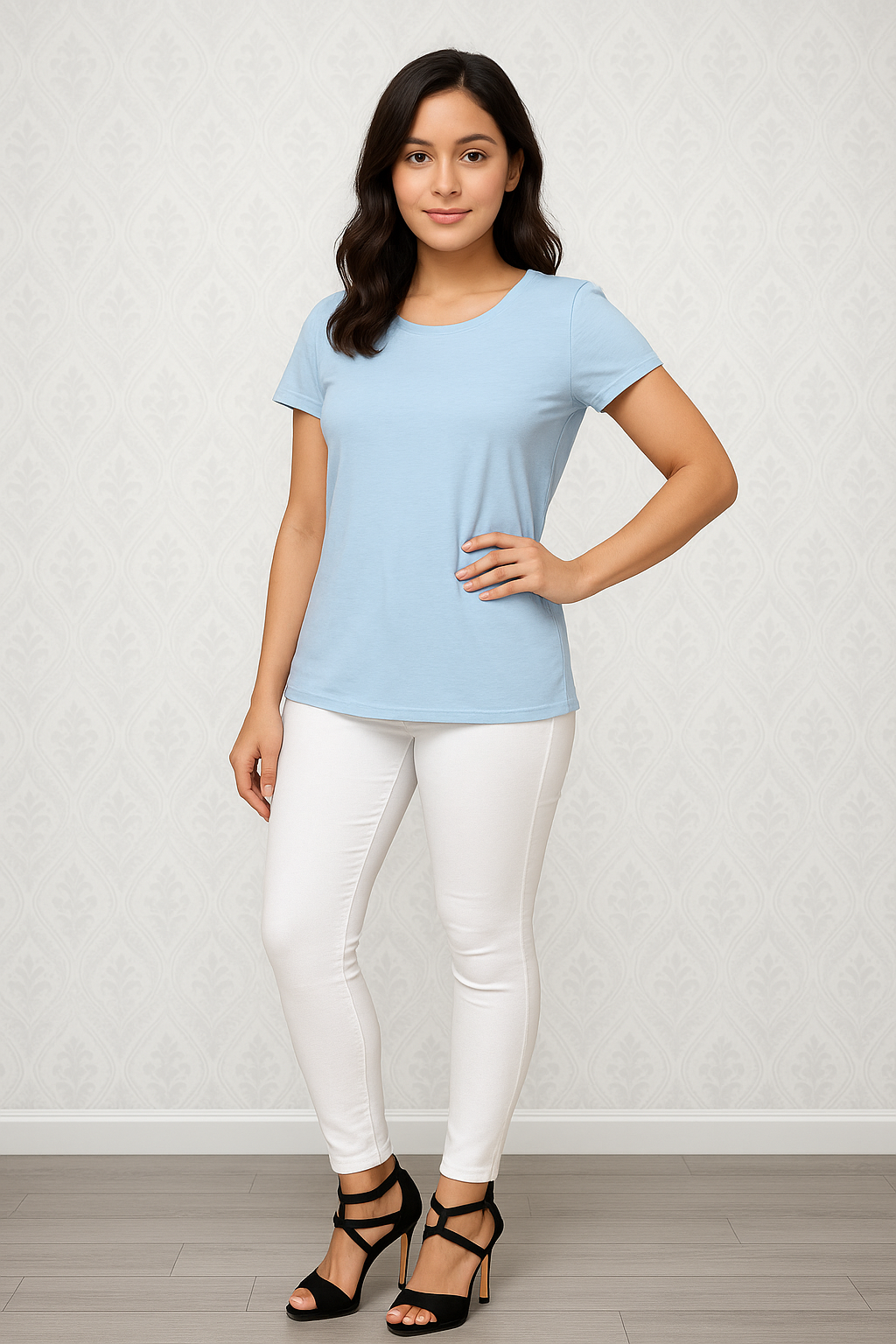 Picture of Winner Style Women Modern Fit Leggings White 