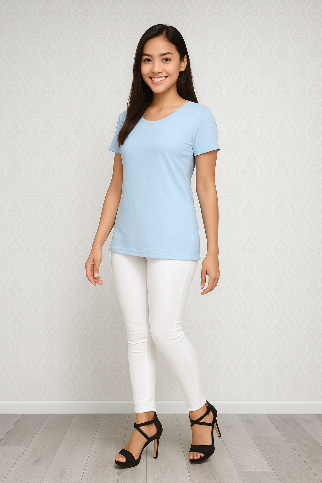 Picture of Winner Style Women Modern Fit Leggings White 