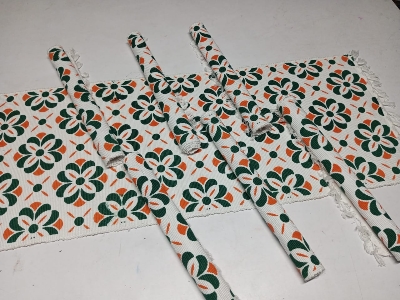 Picture of Cotton Print Table Ranar set You can take single and full