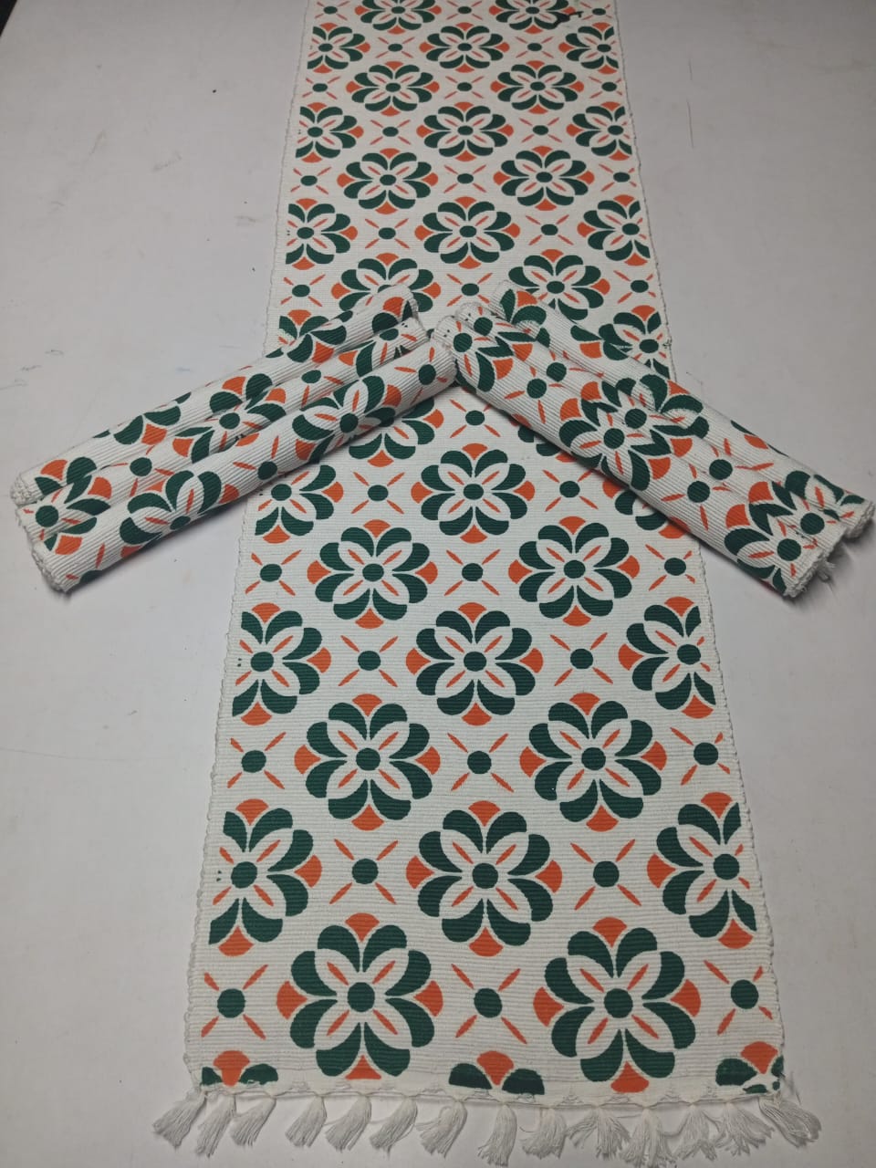Picture of Cotton Print Table Ranar set You can take single and full