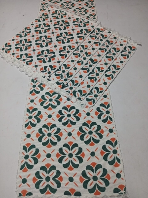 Picture of Cotton Print Table Ranar set You can take single and full