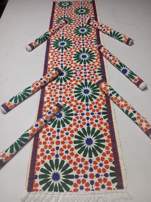 Picture of Cotton Print Table Ranar set (7 pieces set)