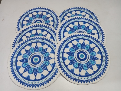 Picture of 12 inch print placemats ( 6 pieces )
