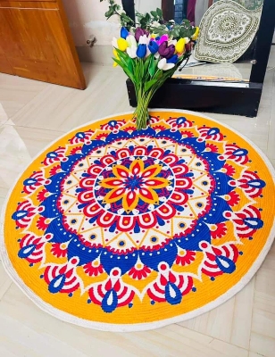 Picture of 3ft Cotton Print Floor Mat/Rugs