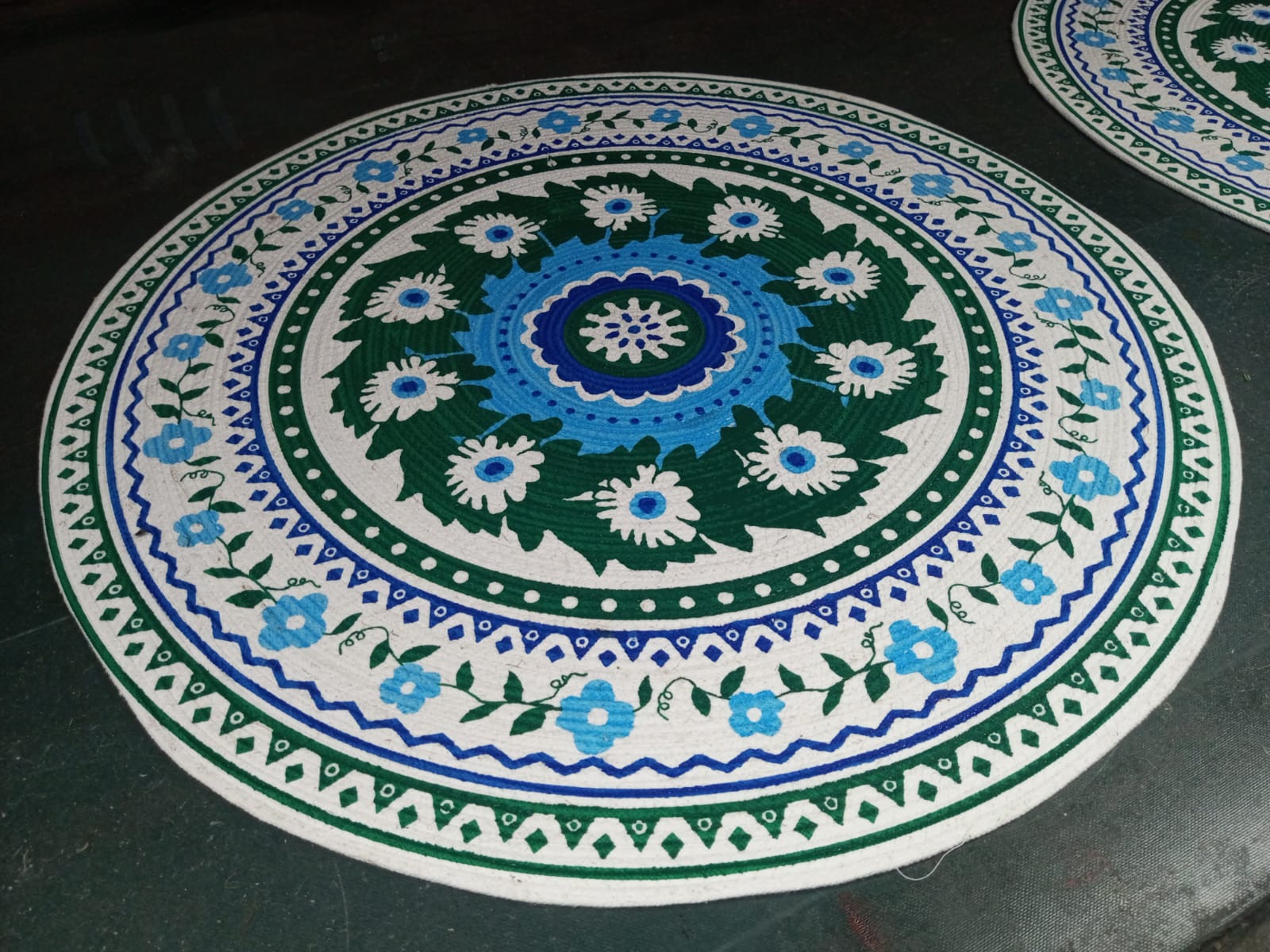 Picture of 3ft Cotton Print Floor Mat/Rugs