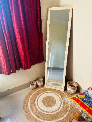 Picture of Beige Colour Jute Floor Area Mat/Rugs - 3 Feet