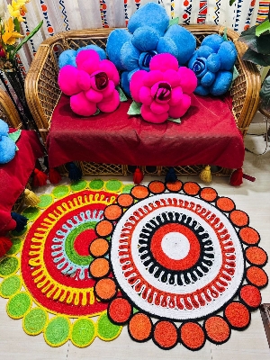 Picture of 3ft Design Jute Rugs/Mat