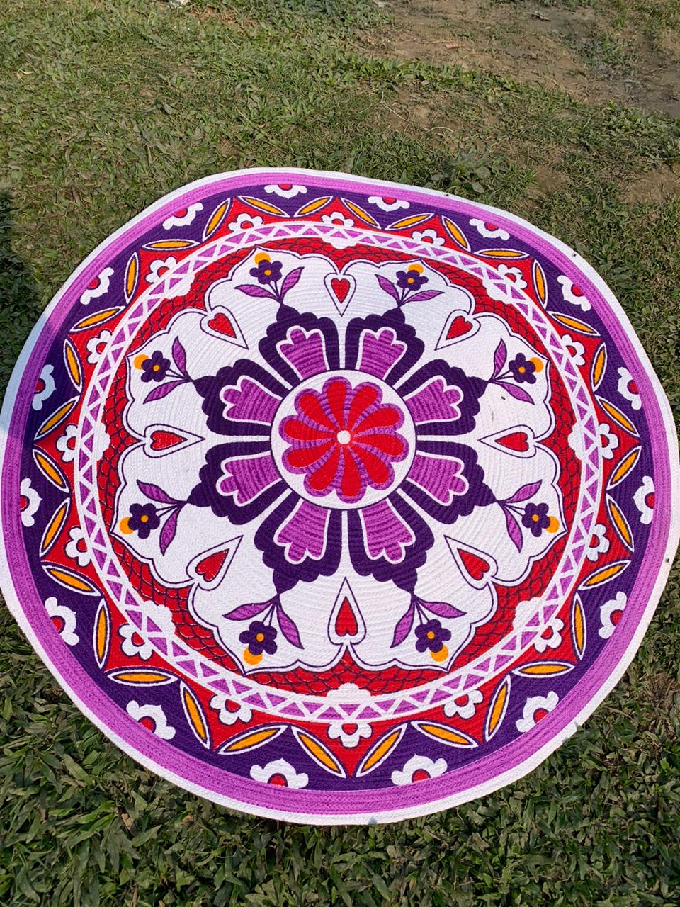 Picture of 3ft Print Cotton Floor Mat/Rugs