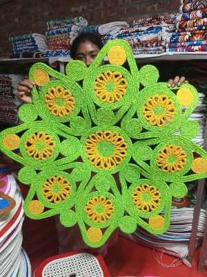 Picture of 3ft Jute Design Floor Mat/Rugs