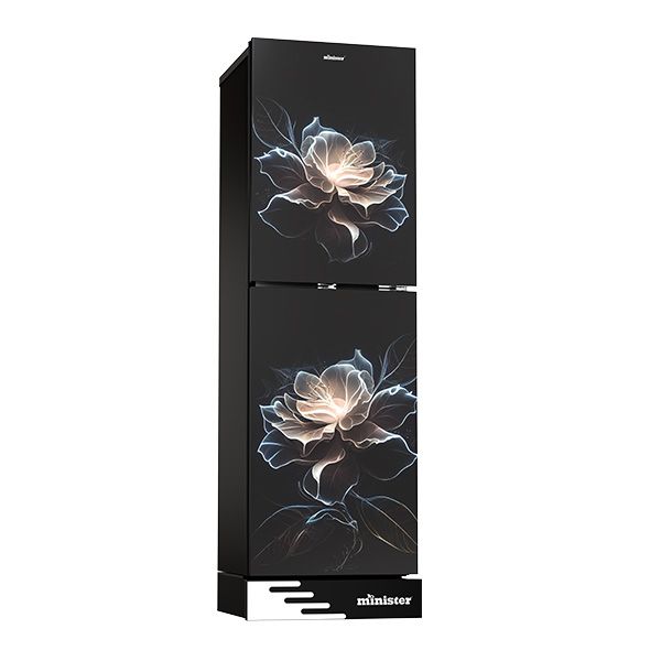 Picture of MINISTER 306 Liter Frost Type Bottom Mount Refrigerator EL Marble Lotus (M-306)