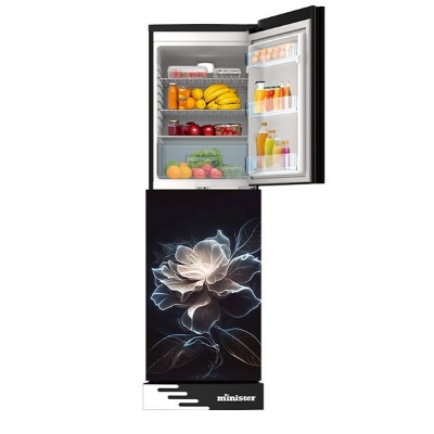 Picture of MINISTER 306 Liter Frost Type Bottom Mount Refrigerator EL Marble Lotus (M-306)
