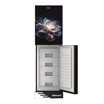 Picture of MINISTER 306 Liter Frost Type Bottom Mount Refrigerator EL Marble Lotus (M-306)