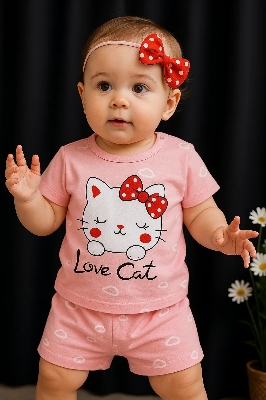 Picture of Exclusive Babys T Shirt & Half Pant Set