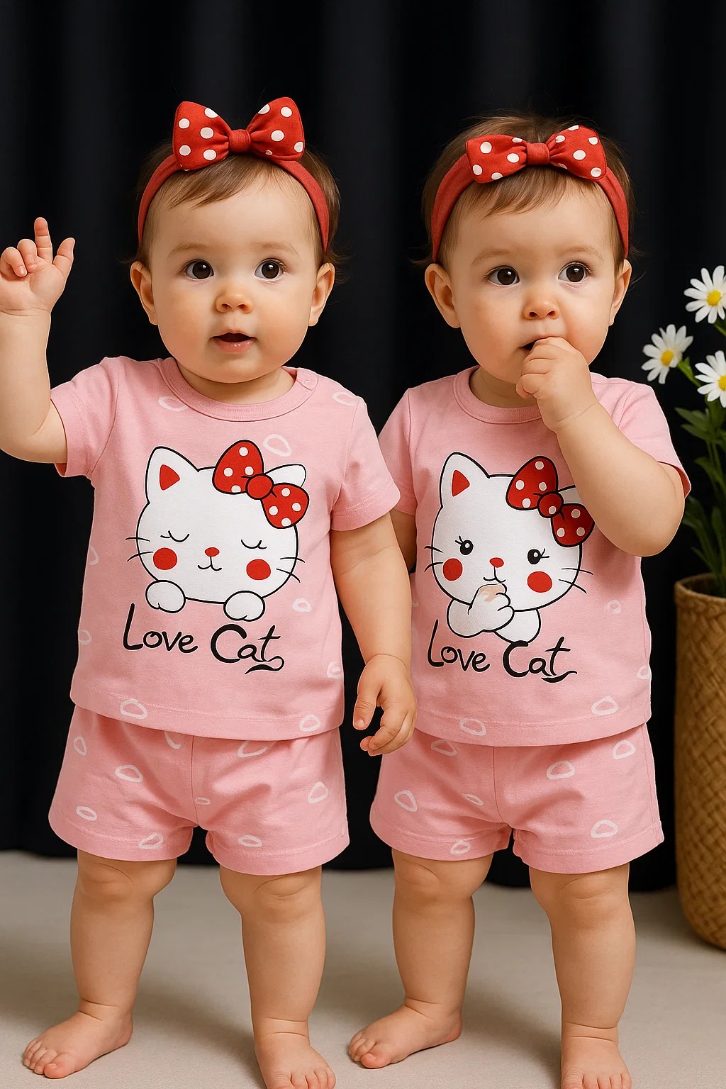 Picture of Exclusive Babys T Shirt & Half Pant Set