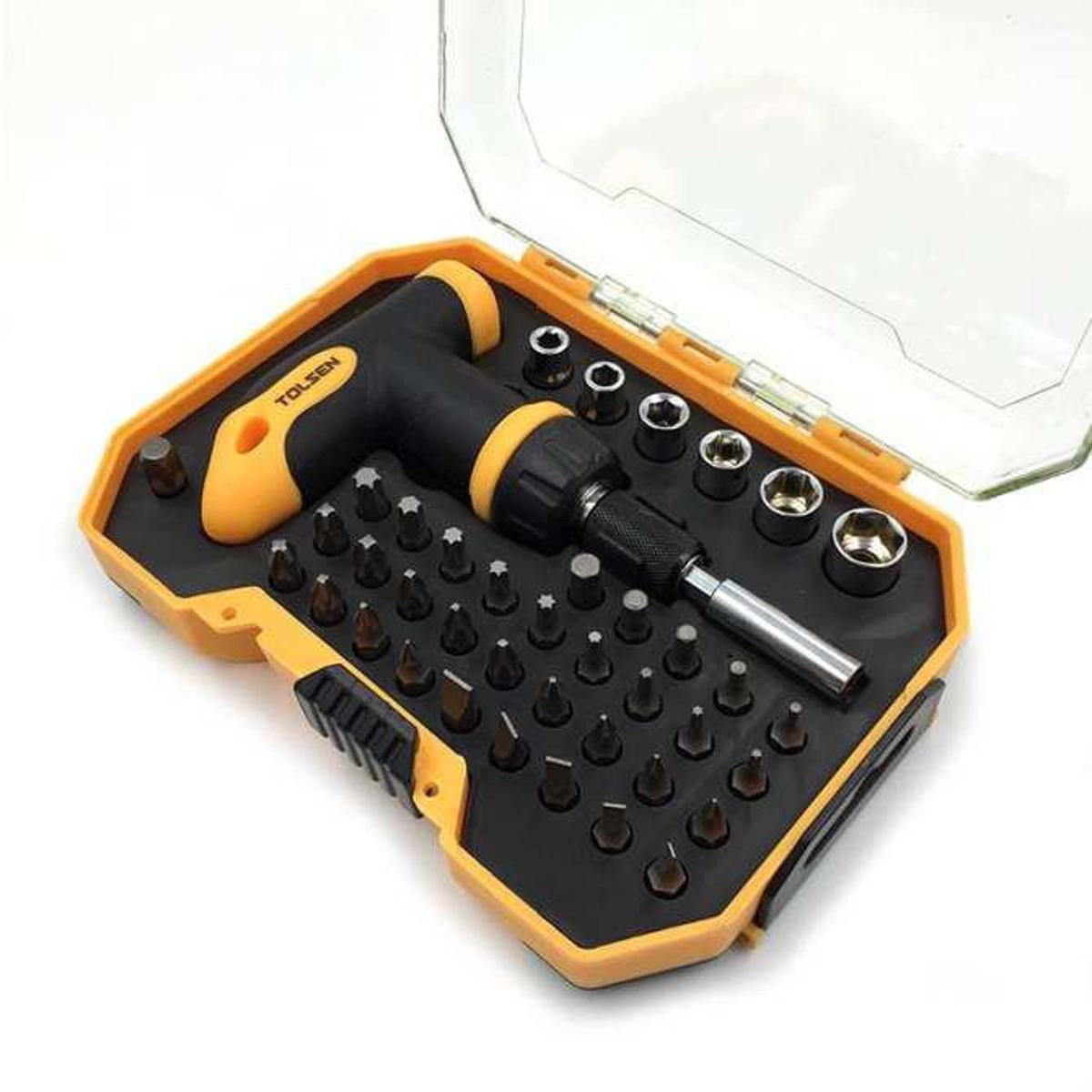 Picture of TOLSEN 41 Pcs Bits and Sockets Set  20036 - Kings Trading