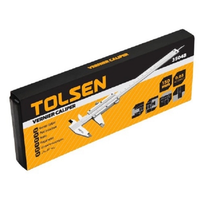 Picture of TOLSEN 0-150mm Vernier Caliper  Analog 6" 35048 - Kings Trading