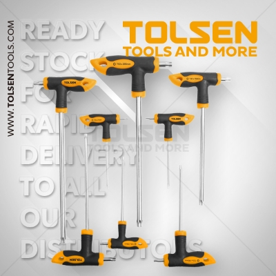 Picture of TOLSEN 8Pcs Torx T-Handle Screwdriver Set Model: 20061 - Kings Trading