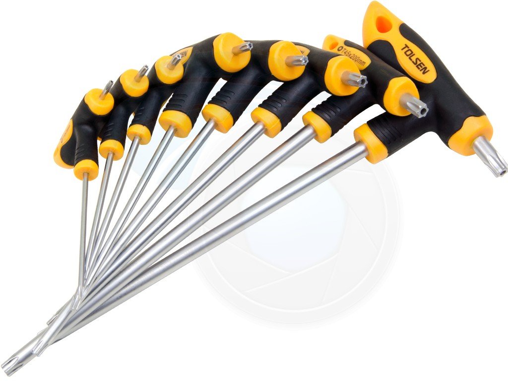 Picture of TOLSEN 8Pcs Torx T-Handle Screwdriver Set Model: 20061 - Kings Trading