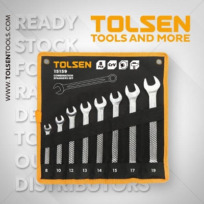 Picture of Tolsen 8Pcs Combination Spanners Set 15159