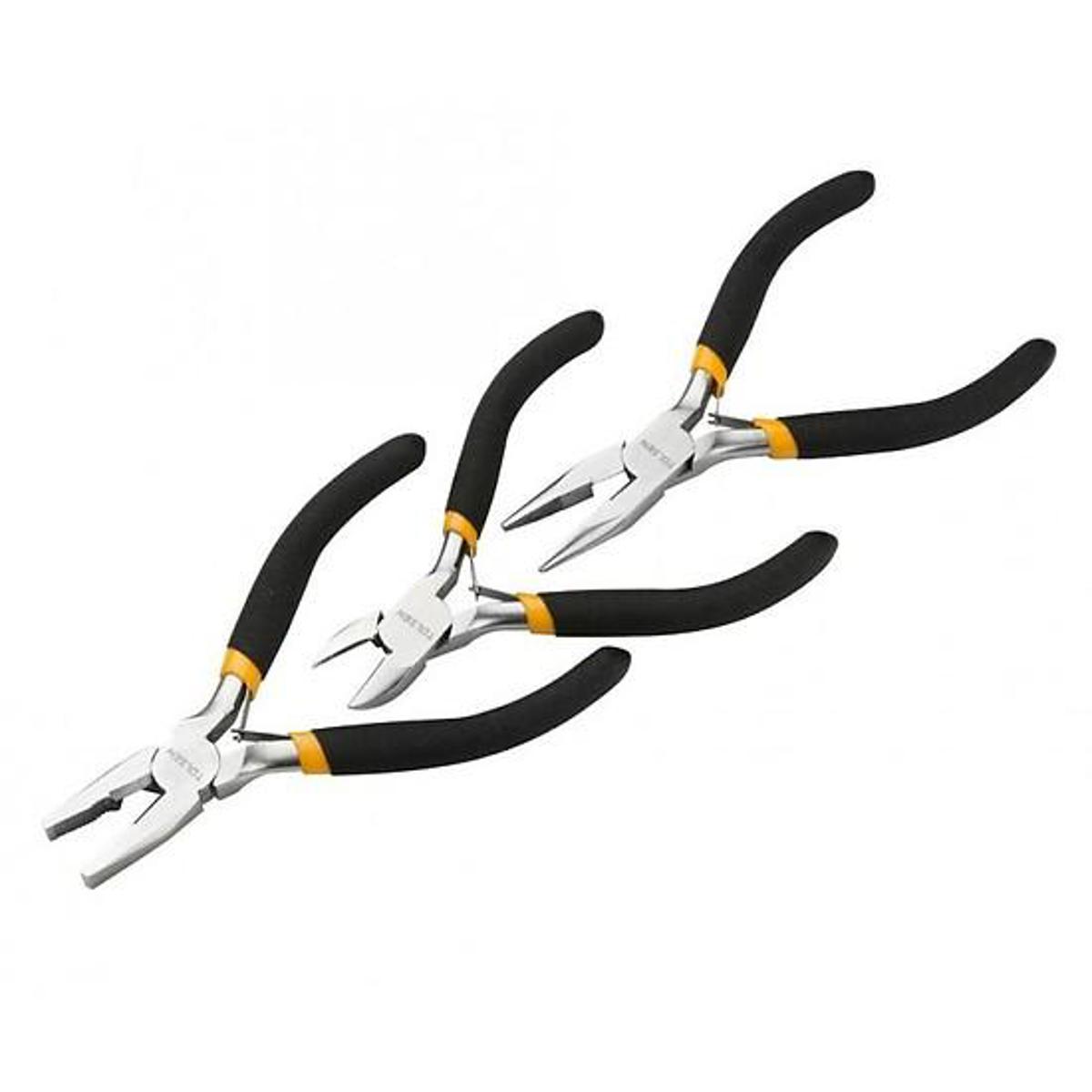 Picture of TOLSEN 3Pcs mini Pliers Set (115mm, 4.5") - Kings Trading