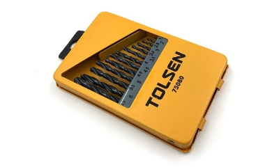 Picture of TOLSEN 13 Pcs HSS Twist Drill Bits Set Model: 75080