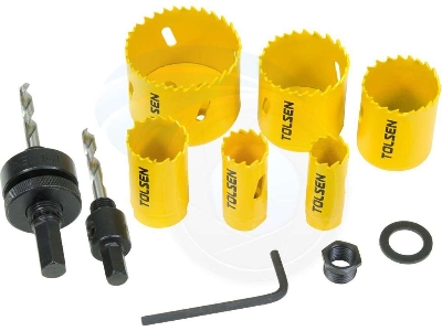 Picture of TOLSEN 11 Pcs Hole Saw Set 75865