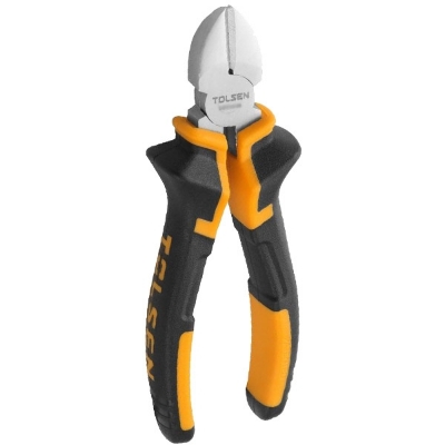 Picture of TOLSEN 7" Diagonal Cutting Pliers (180mm) TPR Handle 10004 - Kings Trading