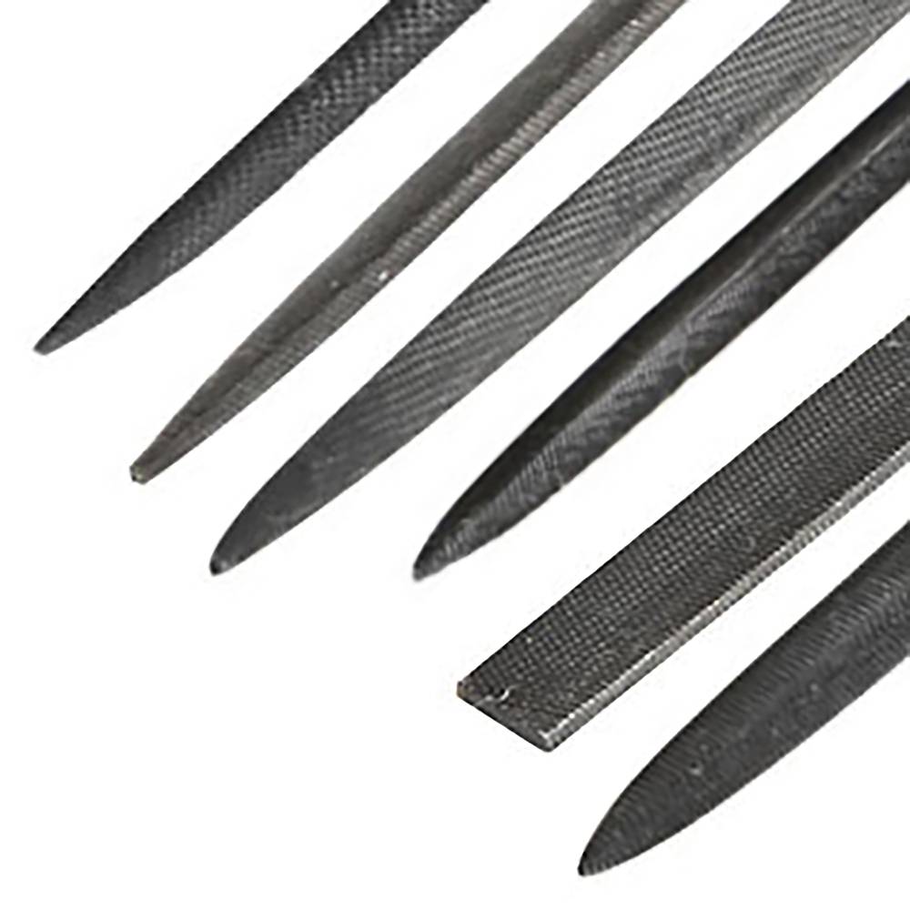 Picture of TOLSEN 6 pcs Mini Files Metal Filing Rasp Needle File Model: 32046