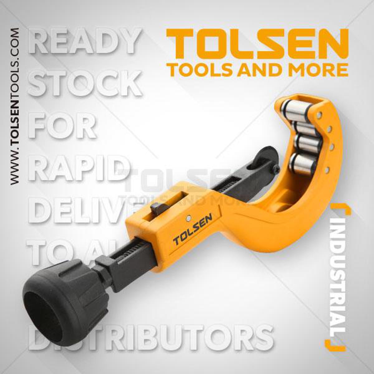 Picture of TOLSEN Heavy Duty Large 6-64mm 1/4-2.5 PVC Copper Aluminum Pipe Cutter Model: 30006