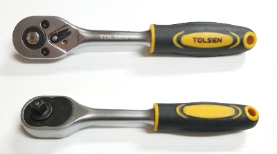 Picture of TOLSEN 1/4" Square Drive Quick Release Reversible Socket Ratchet Wrench 15118
