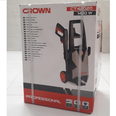 Picture of Upscaled Quality - CROWN 1400W High Pressure Washer 100bar or 1450psi Car Bike Washer, Model: CT42020 - Sustainable Option