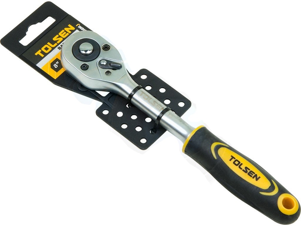 Picture of TOLSEN 3/8" Square Drive Quick Release Reversible Socket Ratchet Wrench 15119 - Kings Trading