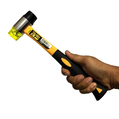 Picture of TOLSEN Two Way Mallet face dia 35mm fiberglass handle PVC head Model: 25042