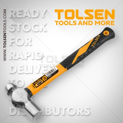 Picture of TOLSEN Ball Pein Hammer Fiberglass Handle 900g Model: 25025