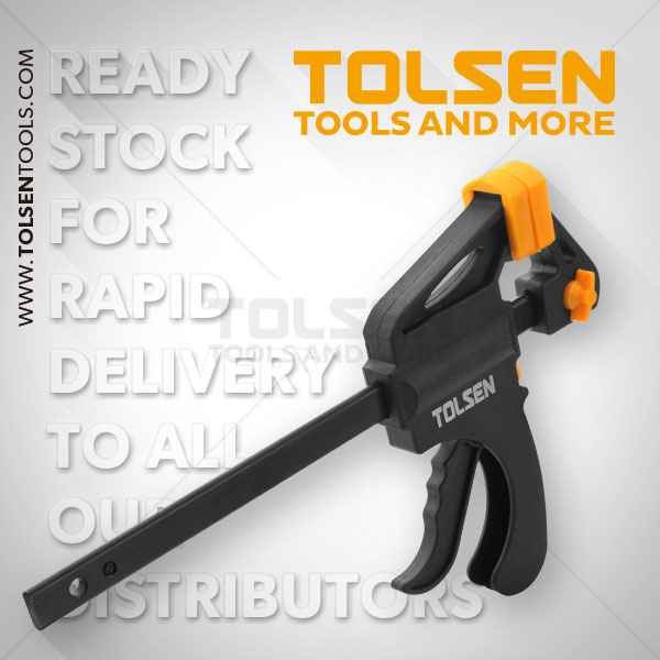 Picture of TOLSEN Tools Quick Ratchet Bar Clamp, 6 inch (150mm) 10201