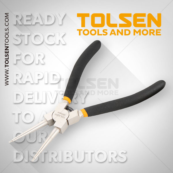 Picture of TOLSEN 7" Internal Circlip Pliers Straight 10077 - Kings Trading