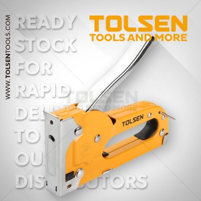 Picture of TOLSEN Stapler 4-8mm Heavy Duty for Wood Plywood chipboard 43022 - Kings Trading