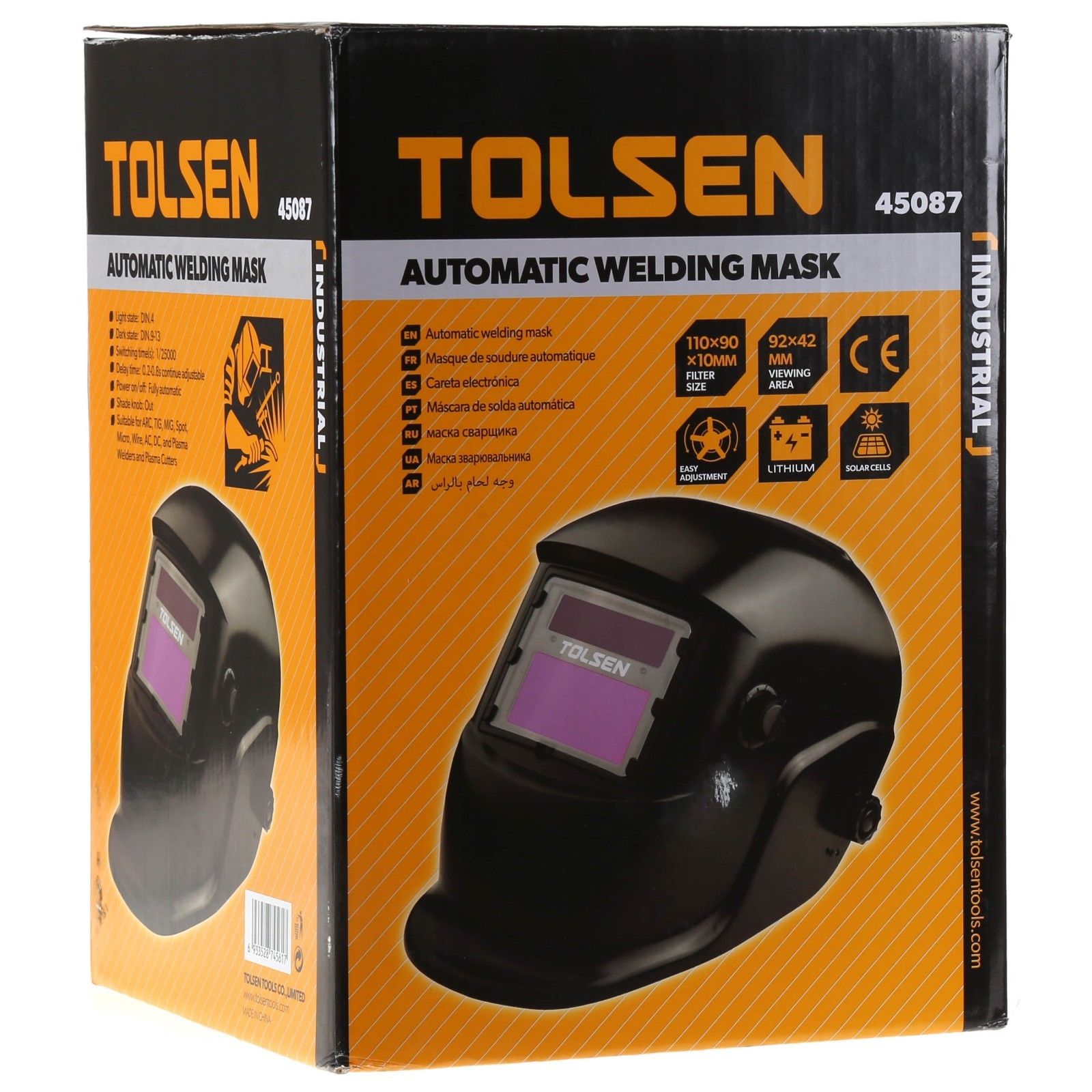 Picture of TOLSEN Automatic Welding Mask Model:45087
