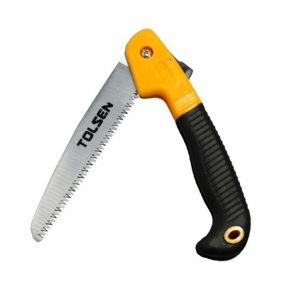 Picture of Tolsen Foldable Garden Saw 7TPI 65mn Blade (180mm, 7") TPR Handle 31014