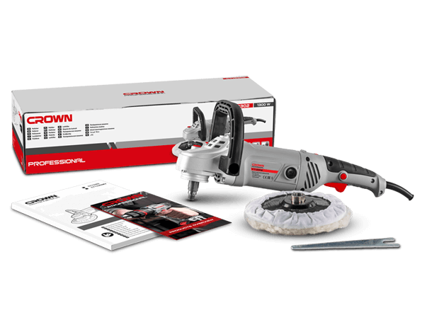 Picture of CROWN Polisher 180mm (7") 1300w CT13302 - Kings Trading