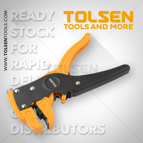 Picture of Tolsen Heavy Duty Adjustable Automatic Wire Stripper 38050