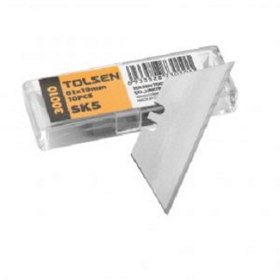 Picture of TOLSEN 10Pcs Blade Refill Set For SK5 (61x19mm) for TOLSEN cutter 30007, 30008, 30009, 30019 cutter 30010 - Kings Trading