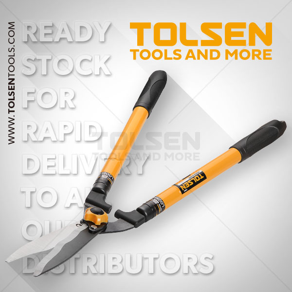 Picture of TOLSEN Garden Hedge Shear Adjustable Telescopic (26"-36") PVC Grip Model: 31024