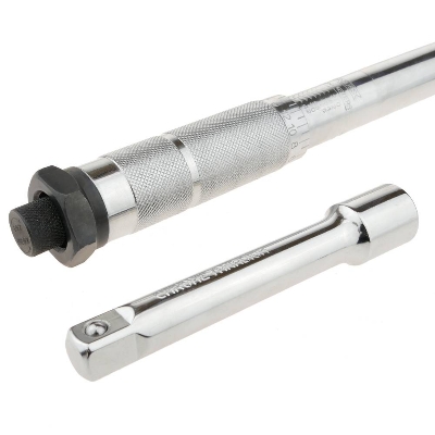 Picture of TOLSEN Automatic Torque Wrench Set with Extension Bar (1/2" Drive 40-210Nm) 16010 - Kings Trading