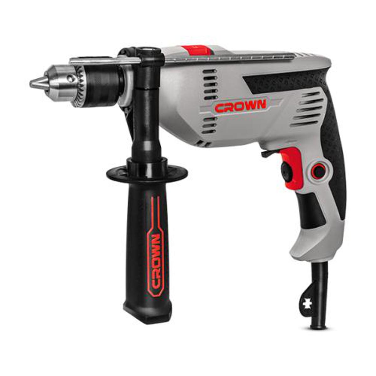 Picture of CROWN Impact Drill /w Hammer Function 750W 13mm CT10129 - Kings Trading